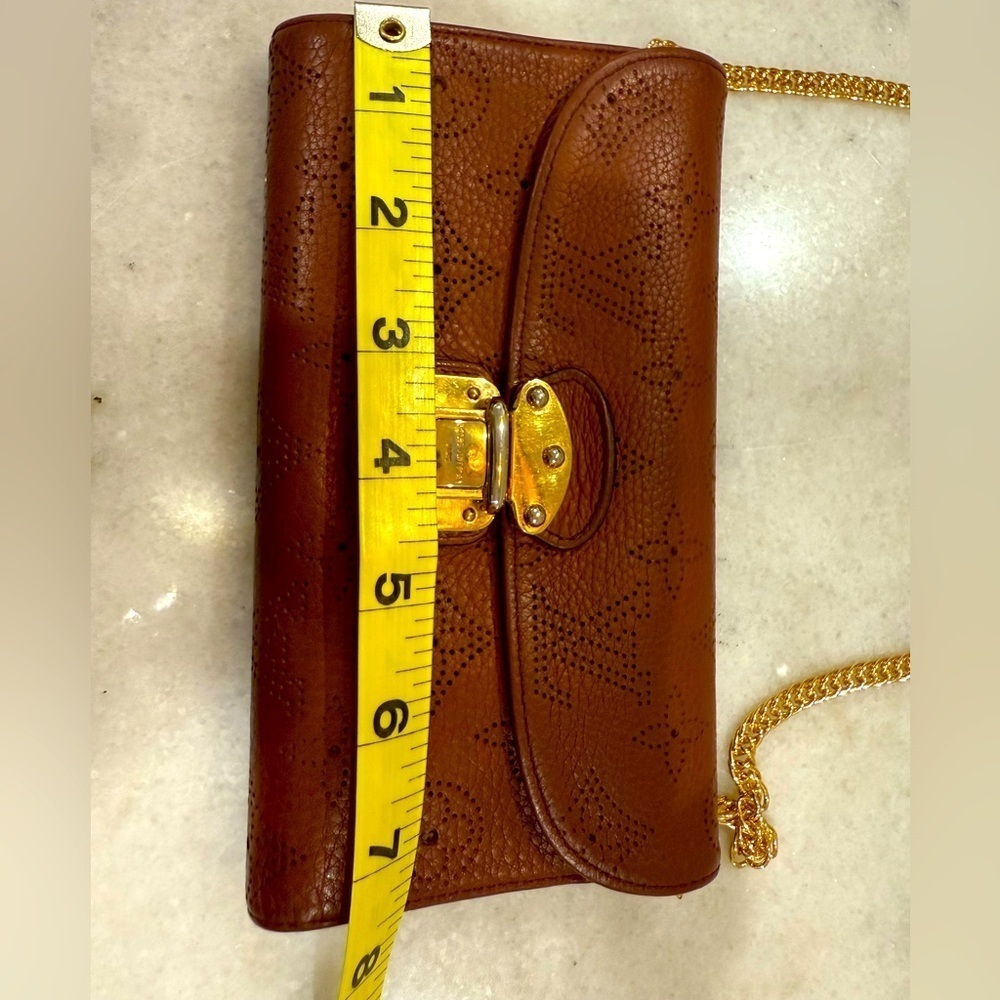 Louis Vuitton Amelia Wallet Monogram Long Wallet Cognac Brown - Picture 14 of 16